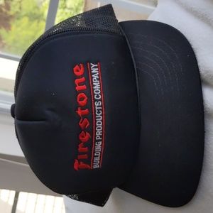Vintage Firestone Building Products Company snapback Baseball Cap